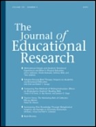 The journal of educational research.