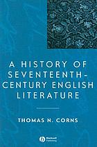 A history of seventeenth-century English literature