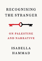 Front cover image for Recognising the Stranger On Palestine and Narrative
