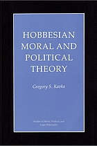 Hobbesian moral and political theory