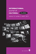 International journal of cultural studies.