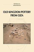 Old kingdom pottery from Giza