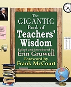 The gigantic book of teachers' wisdom