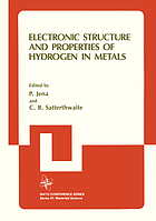Electronic structure and properties of hydrogen in metals