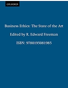 Business ethics : the state of art.