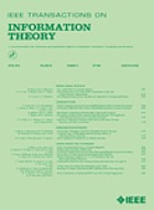 IEEE transactions on information theory