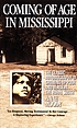 Front cover image for Coming of age in Mississippi