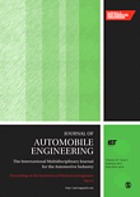 Journal of Automobile Engineering : the International multidisciplinary Journal for the Automotive Industry