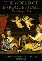 The world of baroque music : new perspectives