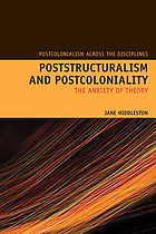 Poststructuralism and Postcoloniality : the Anxiety of Theory