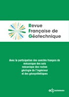 Revue française de geotechnique